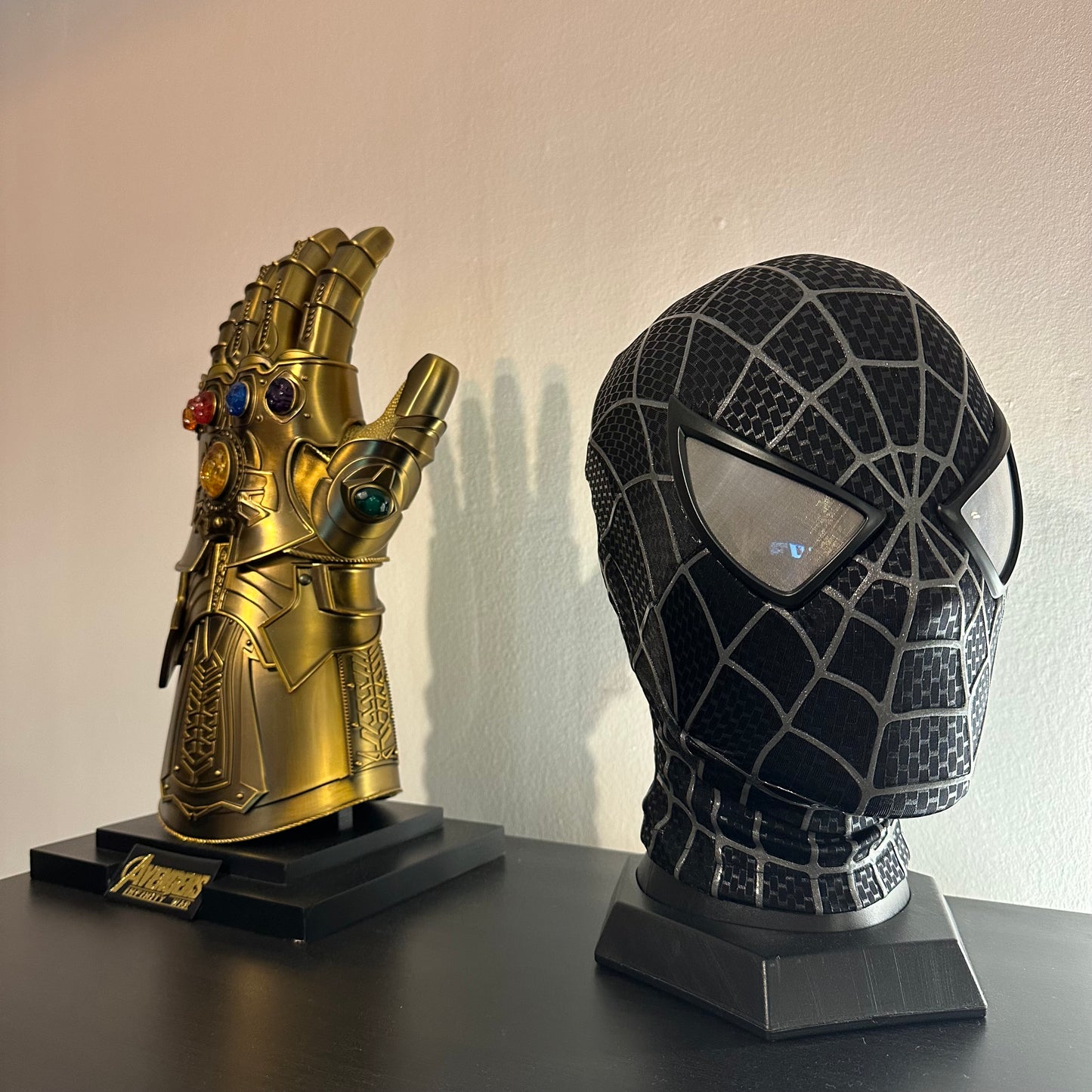 MASQUE SPIDER-MAN (VERSIONS TOBEY & SYMBIOTE)