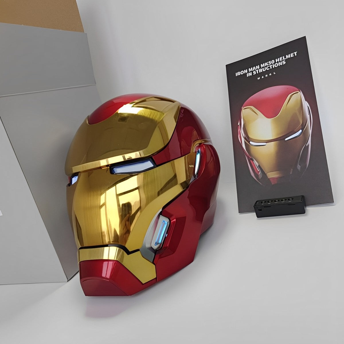 CASQUE IRON MAN MOTORISÉ MARK 50